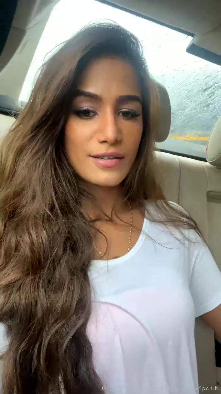 Poonam Pandey Bitchy Model Teas In The Car OnlyFans Video