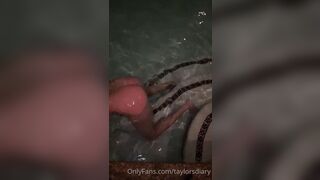 Dare Taylor Nude Pool Striptease Video Leaked