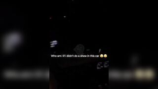 LaynaBoo Nude Masturbating In Car Private Snapchat Video