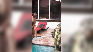 Paige VanZant Nude Pool Teasing Video Leaked
