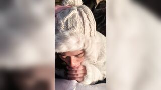 Pixei Winter Blowjob Facial Video Leaked