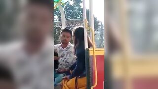 Girlfriend slapped boyfriend and then took out the goods by giving a blowjob
 Indian Video