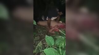 In the forest of Assam, 3, 4 Lafangs plucked a rustic maidservant
 Indian Video