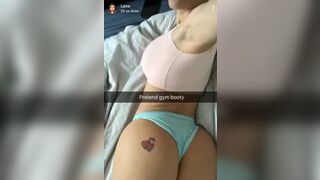 Lana Rhoades Showing off That Bubble Booty