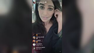 Poonam Pandey Naughty Indian Teasing Her Fans On Instagram Video