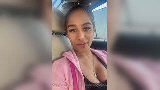 Poonam Pandey Asian Hoe Teasing In The Car OnlyFans Leaked Video