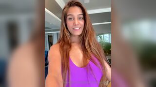 Poonam Pandey Indian Slut With Long hair Teasing Her Boobies OnlyFans Video