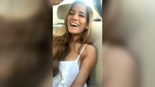 Poonam Pandey Slut Teasing Backseat Of A Taxi OnlyFans Video