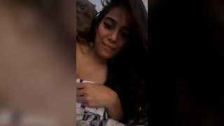 Poonam Pandey Horny Indian Babe Reading Comments Streaming OnlyFans Video