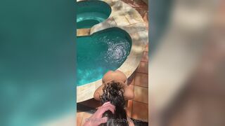 Babyfacedhoe Lusty Babe Getting Gentle Throat Fuck Near The Pool Onlyfans Video
