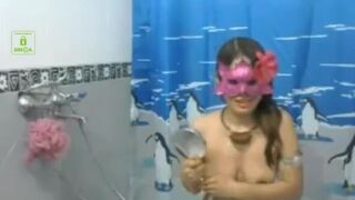 yourradhika desi girl taking bath while chaturbating on cam