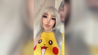 Rynkerbelle Tiktok Popular Model Making Ahegao Face Video