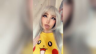 Rynkerbelle Tiktok Popular Model Making Ahegao Face Video
