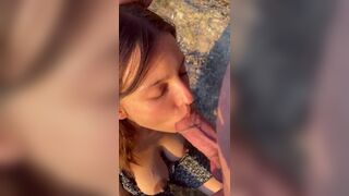 Amazing GF Gives Head Outdoor And Gets Her Ass Licked Video