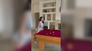 Adianababyxo Sweet Baby Blowjob And Fucked On Pool Table OnlyFans Video