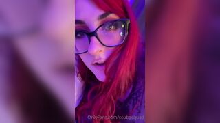 Scuba Squad Showing and Teasing Her Naturla Booty Cheeks in Disco Light Onlyfans Video