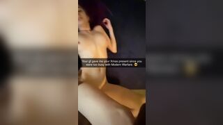 TheRealSweetPetite Young Fucks Her Boyfriend’s Best Friend For Christmas as Payback For Cheating