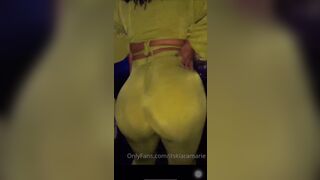 Kiara Marie Hottie Shaving Her Big Booty And Sexy Dance OnlyFans Video