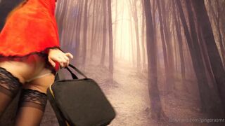 Ginger ASMR Naked Red Riding Hood & The Awakening Video
