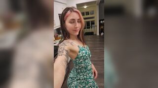 Luxlo Showing Off Her Booty Cheek on Cam Onlyfans Video