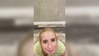Madisonmoores Blonde Bitch Gives Head And Tit Fuck OnlyFans Video