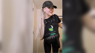 Vixen virago Sexy Blondie With Massive Tits Teasing Video