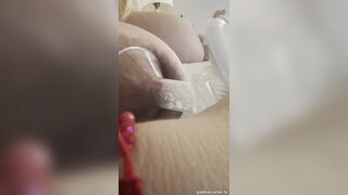 Gabbie Carter Vacuuming Her Lactating Breasts Video