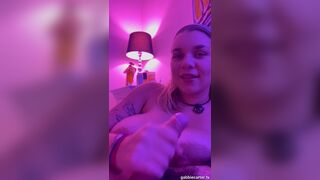 Gabbie Carter Big Tity Slut Giving Sloppy Blowjob to Her BF Video