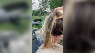 Emma Claire Aka Midwestemma Taking Boyfriend's Cock In Mouth And Getting Fucked On 4 Wheeler Ride Onlyfans Video