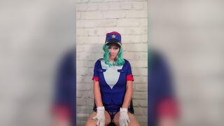 Gingerasmr Lusty Chick Strip Teasing While Wearing Cosplay Onlyfans Video