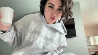 LupuWellness Sexy Short Hair Teen Playing With Tits Leaked Video