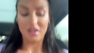 Xalicegoodwinx Horny Bitch Fucking A Dildo Inside The Car OnlyFans Video