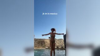 Naughty Slut In Bikini Outdoor Leaked Tape