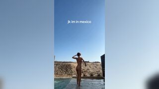 Big Titty Crazy Girl Having Fun While Wearing Bikini at Outdoor Video