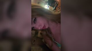 Big Titty Beauty Exposed her Big Natural Tits While Doing Tiktok Video
