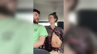 Suck-A-Saurus Naughty Stepsister Gives Head In The Car And Fucked OnlyFans Video