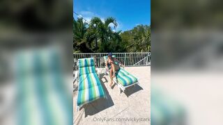 Vicky Stark Sunbathing Juicy Pussy Fuck Video Leaked