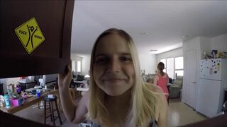 Codi Vore Horny Thot Teasing In The Kitchen Hidden Cam Caught Video