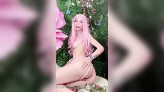 Fetching_Butterflies Pink Hair Girl Try on Buttplug After Showing her Pussy Onlyfans Video