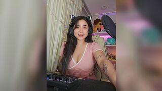 Asian Chubby Babe Teasing With Massive Tits Leaked Video