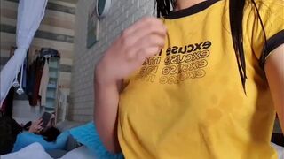 Hot Bitch Shows Her Horny Nipple Leaked Homemade Video