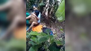 Caretaker lovers open romance in the garden of the farm house
 Indian Video