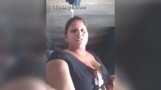 Neighbor sister-in-law records her milk-filled pots like boobs
 Indian Video