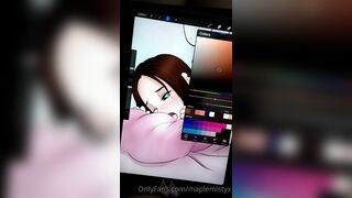 Maplemistyx Animating Porn Onlyfans Video