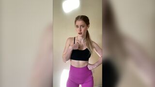 Sexy Model With Perfect Body Try On Teasing Video