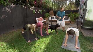 Awesomeantjay Teasing Melons While Doing Yoga With Friends Onlyfans Video