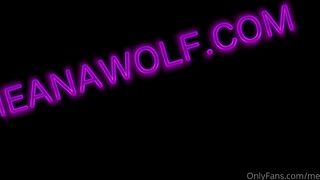 Meanawolf Big Booty Babe Twerking Ass On the Cam and Showing Off Pussy Onlyfans Video