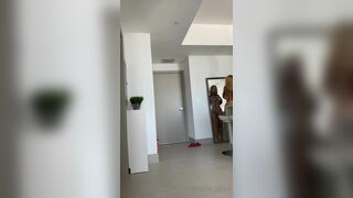 Maria Gjieli Gets Exposed her Huge Ass and Boobs While Walking Naked Onlyfans Video