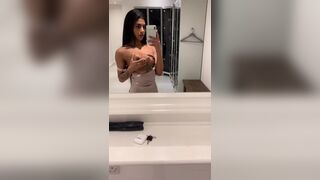 Nursh Flashing Her Pierced Nipples Leaked Onlyfans Video