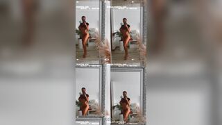 Malejandraq Shows her Amazing Figure in Mirror Onlyfans Video